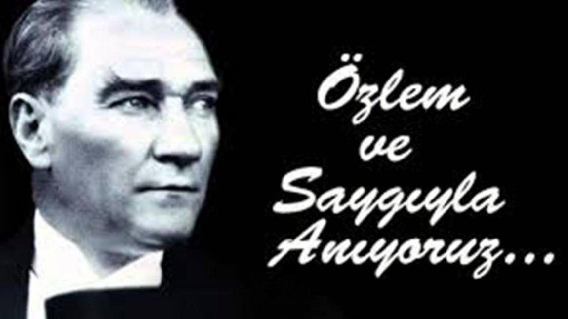 Cumhuriyetimizin 100.Yılında, Cumhuriyetimizin kurucusu Mustafa Kemal ATATÜRK'ü Andık.